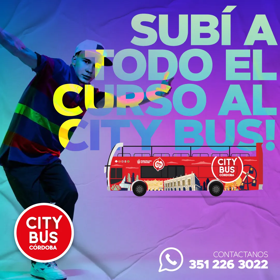 Pieza gráfica de CityBus — 1ª etapa