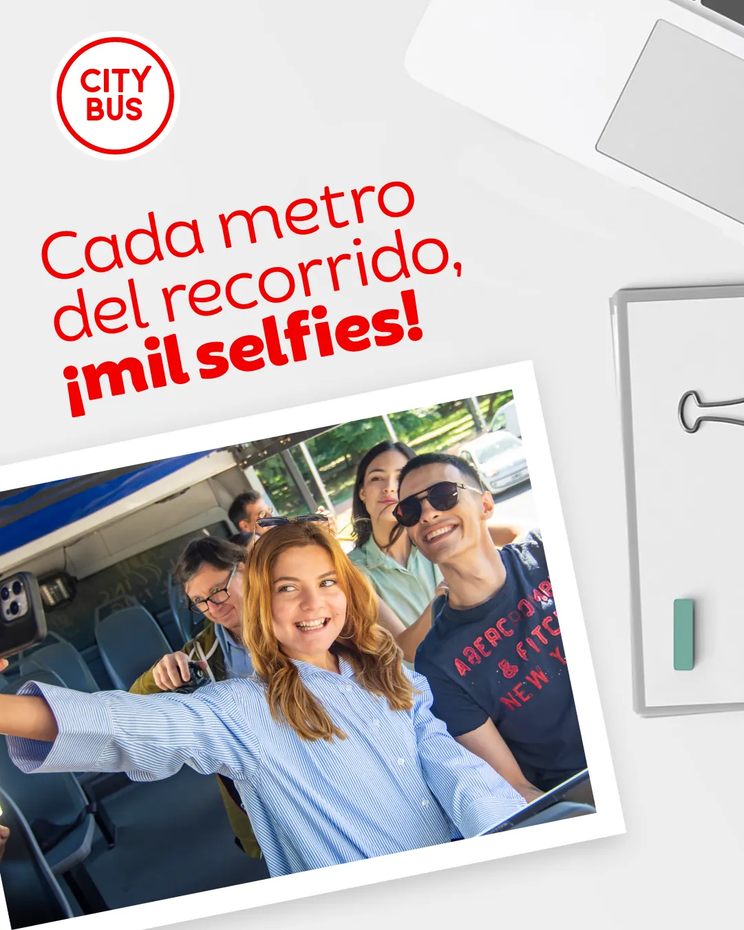 Pieza gráfica de CityBus — 2ª etapa